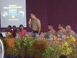 Di SMA Unggulan Sumut, Kru Kapal Perang AS Cerita Enaknya Jadi Pelaut