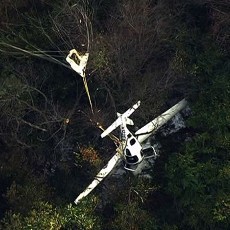 Pesawat dan Helikopter AS Tabrakan di Udara, 3 Orang Tewas