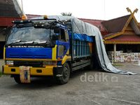 Truk Tronton Bermuatan Ganja Diamankan
