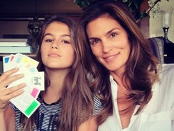 Cantiknya Kaia, Putri Bungsu Cindy Crawford