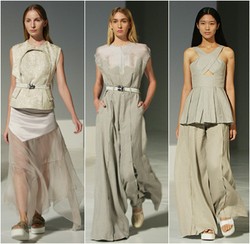 Koleksi Modern nan Edgy Sapto Djojokartiko di Bazaar Fashion Festival