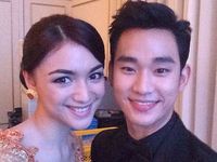 Dont be Jealous Guys! Citra Kirana Selfie dengan Kim Soo Hyun