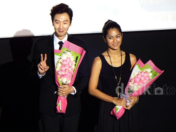 Lee Kwang Soo di Pembukaan Korea-Indonesia Film Festival 2014