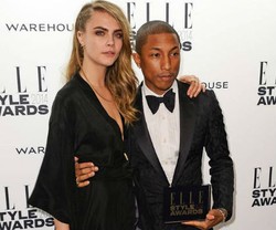 Model Cara Delevingne akan Bernyanyi Duet Bersama Pharrell Williams