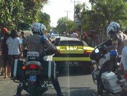 Rombongan Lamborghini Raffi Ahmad Bikin Tabanan Macet