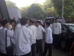 JK Tiba di Acara Tahun Baru Islam GBK, Disambut Lukman Hakim dan Din