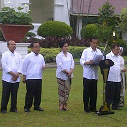 Ini Susunan Lengkap Kabinet Kerja Jokowi-JK