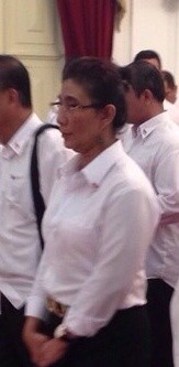 Susi Pudjiastuti Ternyata Sudah di Istana, Ini Fotonya