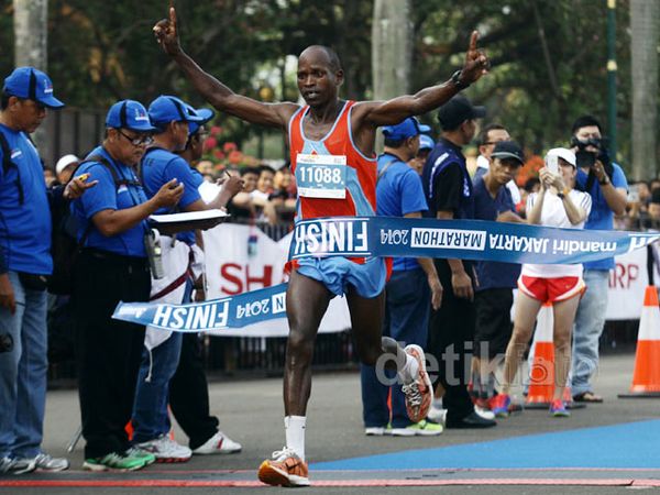 Ribuan Pelari Ikuti Mandiri Jakarta Marathon