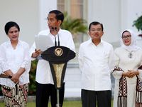 Kabinet Kerja Jokowi Resmi Diumumkan