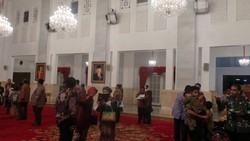 Belum Ada Lukisan Jokowi di Istana Negara