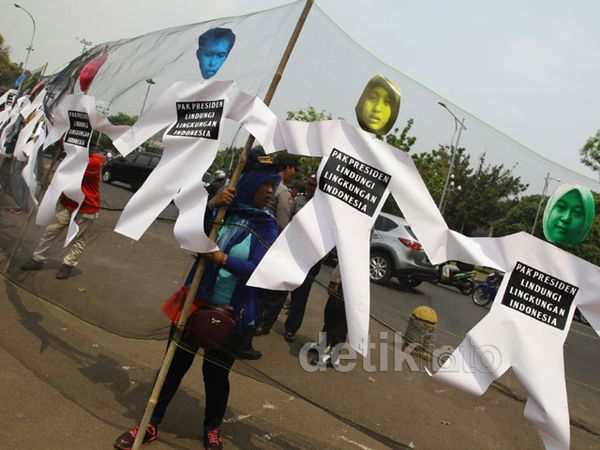 Greenpeace Minta Jokowi Selamatkan Lingkungan