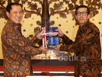 Serah Terima Jabatan Menkum HAM