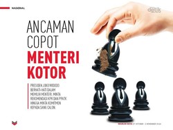Ancaman Copot Menteri Kotor