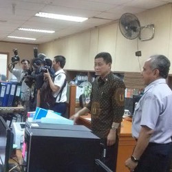 Begini Gaya Jonan Sidak dan Blusukan di Kantor Kemenhub