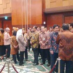 Gubernur BI Sampai Ketua Dewan Komisioner OJK Hadiri Sertijab Menkeu Baru
