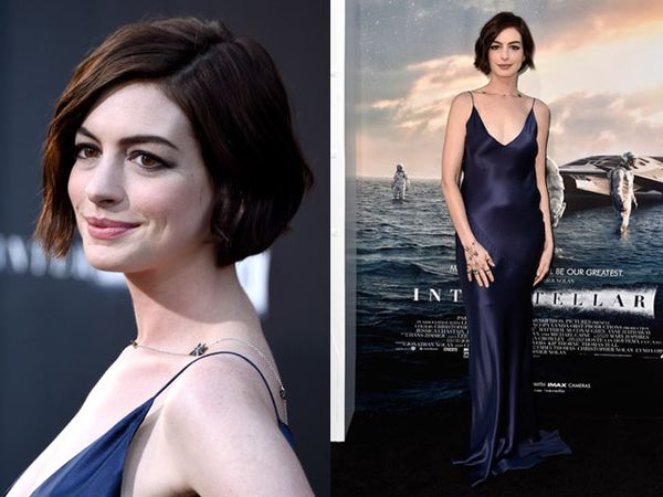 Anne Hathaway Seksi dan Elegan