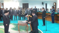 Jokowi dan Sejumlah Menteri Hadiri Acara Pelantikan Ketua BPK di MA