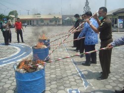 Polres Lampung Selatan Musnahkan Narkotika Senilai Rp 25 Miliar