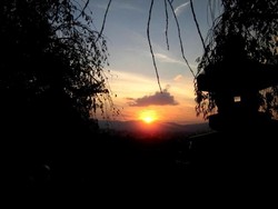 Senja Eksotis dari Kuil Kiyomizu-dera, Kyoto