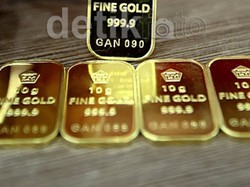 Harga Emas Antam Masih Stagnan di Rp 523.000/Gram