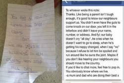 Surat Kaleng Melayang Gara-gara Bayi yang Menangis Terus