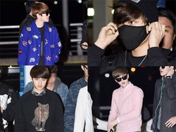 Begini Gaya EXO-K Berangkat ke Meksiko