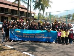 Komunitas Mobil Chevrolet Estate Optra Touring ke Cirebon