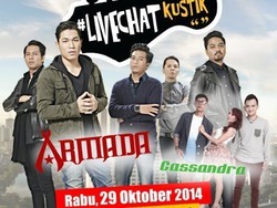 Pasukan Armada! Siap Nyanyi Bareng Armada di LIVECHATkustik Malam Ini?