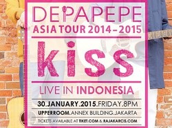 Depapepe Konser di Jakarta Januari 2015