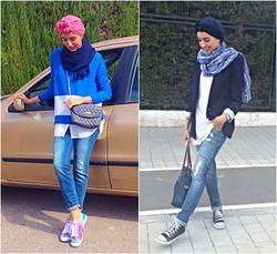 Hijab Style: Bergaya Modis dengan Sneakers Saat Traveling Ala Sara
