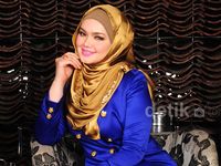 Cantiknya Siti Nurhaliza Tampil Elegan