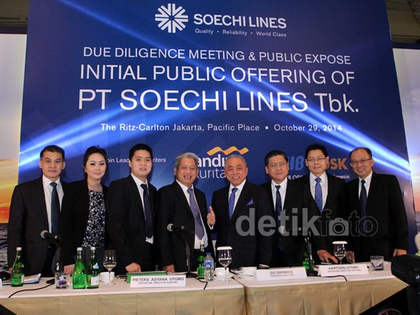 Soechi Lines Siap Melantai di Bursa