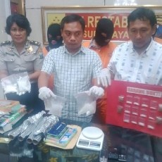 Tiga Budak Narkoba Diamankan, Setengah Kilogram Sabu Disita