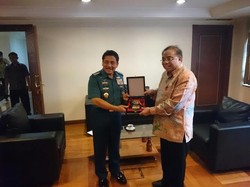 KSAL Kunjungi Menko Kemaritiman untuk Koordinasi Keamanan Laut