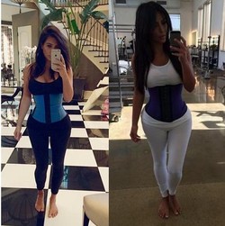Kim Kardashian Kecanduan Mengecilkan Pinggang, Ingin Tubuh Makin Seksi