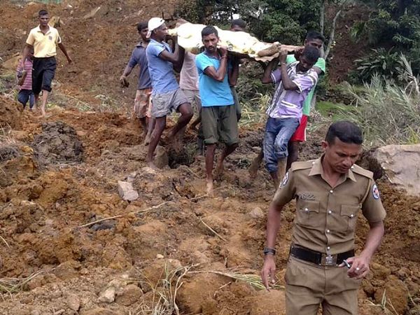 Tanah Longsor di Sri Lanka
