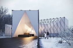 Mau Bersantap Enak di Pop-up Restoran di Atas Sungai Beku?