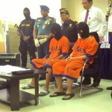 Kurir Penerima Sabu yang Diselundupkan Warga Negara China Dibekuk