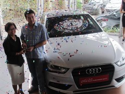 Juara Balap ARIS 2014 Terima Hadiah Audi A4 1.8