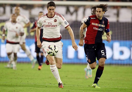 Milan Ditahan Imbang Cagliari