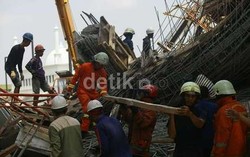 Pemprov DKI Evaluasi Kelanjutan Pembangunan Jembatan TIM yang Ambruk
