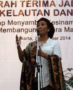 Temui Jokowi, Susi Minta Izin Cuti Hari Sabtu untuk Pulang Kampung