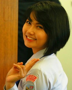 Heboh Pramugari Cantik Pesawat Kepresidenan Jokowi di Media Sosial