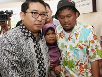 Fadli Zon dan Orang Tua MA Sambangi Mabes Polri