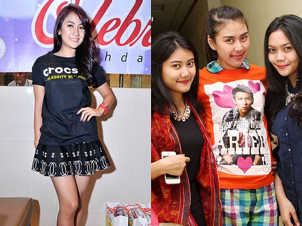 Rok Mini Hitam Anisa Rahma, Syahnaz Tampil Tanpa Make-up