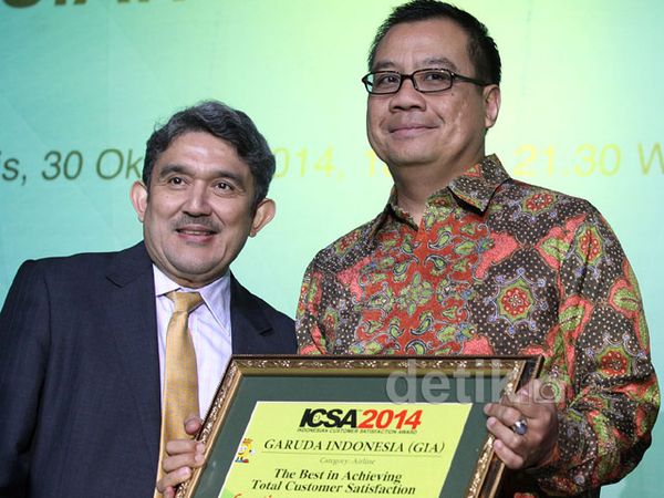 Garuda Indonesia Raih ICSA 2014