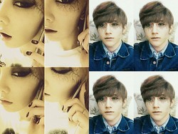 Make-up Halloween ala Taeyeon SNSD dan Dicky SM*SH