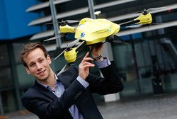 Percepat Penanganan Serangan Jantung, Alec Ciptakan Ambulans Terbang