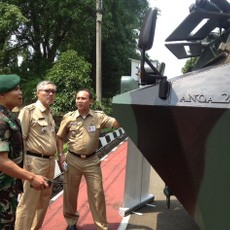 Mau Jajal Panser Anoa? Datang Saja ke Markas Yonif 201/ Jaya Yudha Pasar Rebo